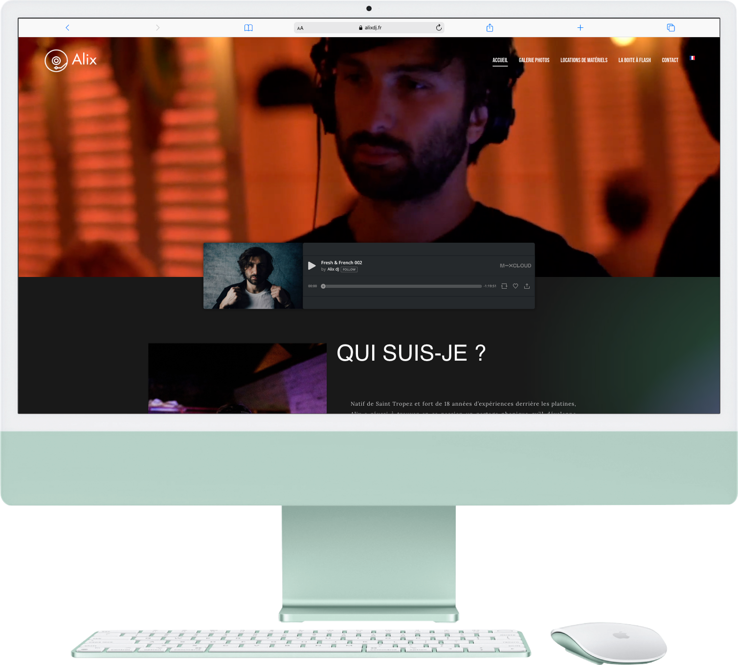 Prestige Web Agency: alixdj.fr