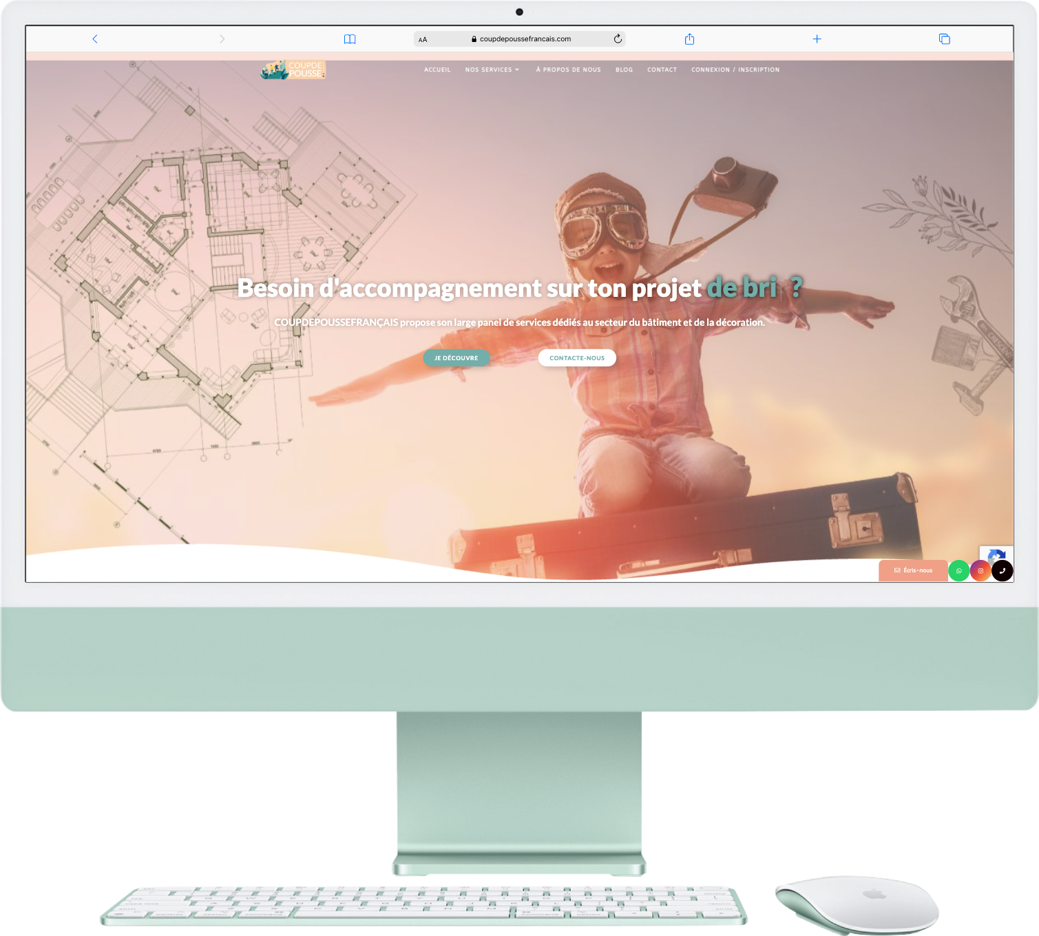 Prestige Web Agency: www.coupdepoussefrancais.com