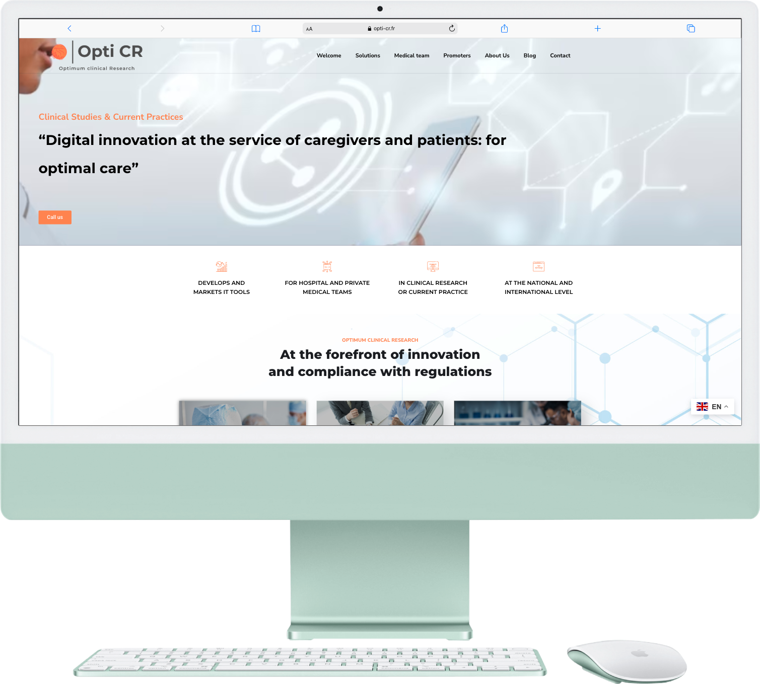 Prestige web Agency :opti-cr.fr