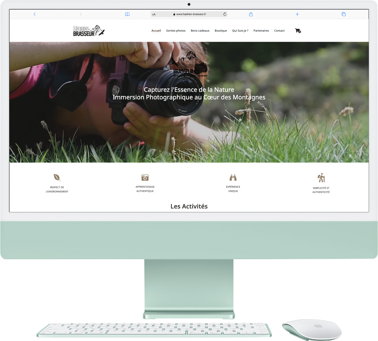Prestige Web Agency:www.hadrien-brasseur.fr
