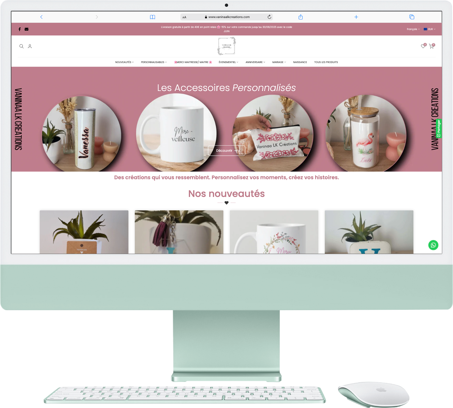 Prestige Web Agency :www.vaninaalkcreations.com