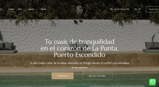 Portfolio Prestige BOOKING Hospitality : Hidden port