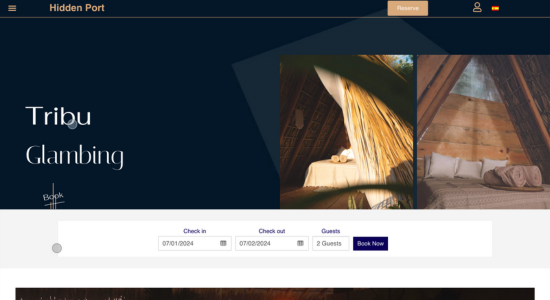 Portfolio Prestige BOOKING Hospitality : Tribu glamping Puerto Escondido